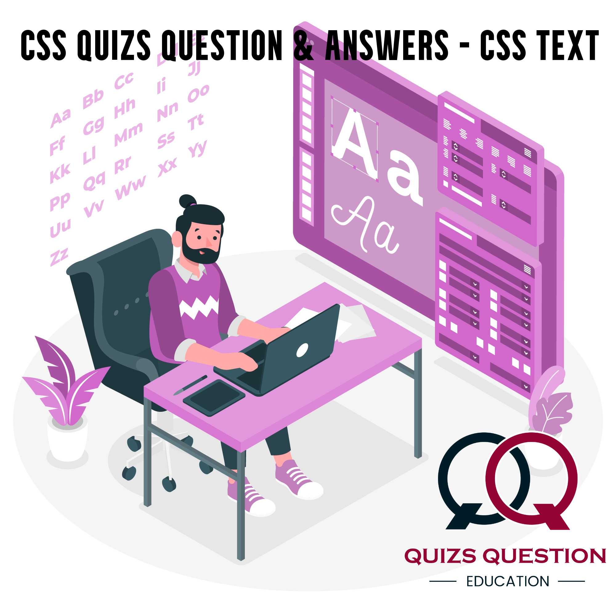 CSS Quizs Question & Answers – CSS Text
