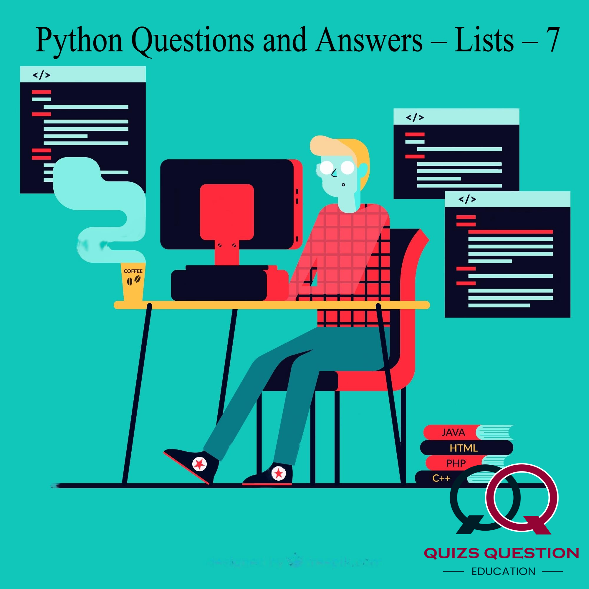 Python Questions and Answers – Lists – 7