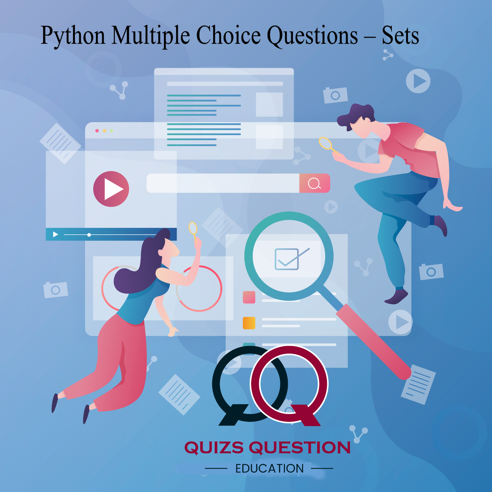 Python Multiple Choice Questions – Sets