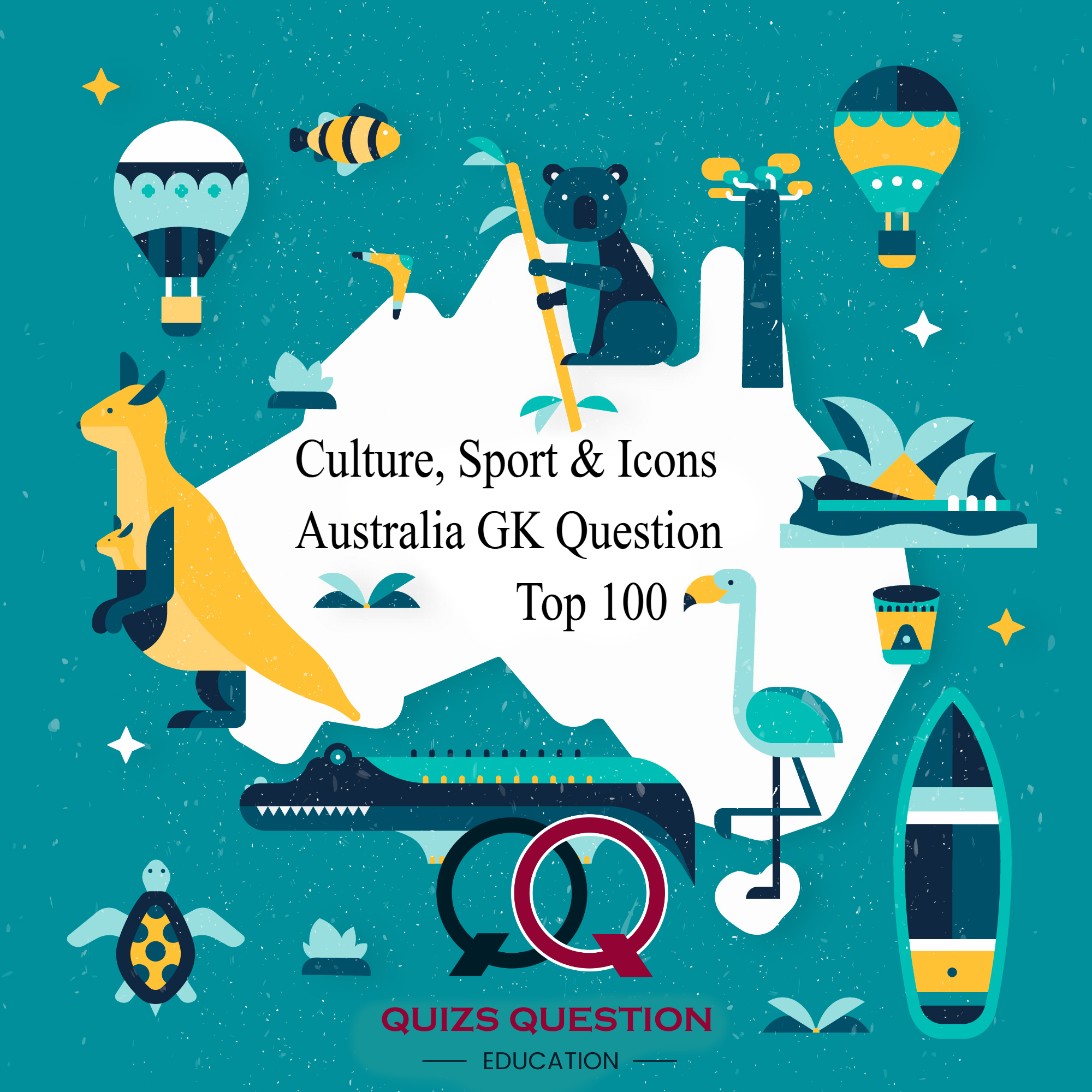 Culture, Sport & Icons Australia GK Question Top 100